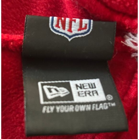 GUC Kid's Size NFL New Era Kansas City Chiefs Stocking Hat Ties - Picture 4 of 5